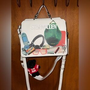 Steve Madden White Crossbody Bag